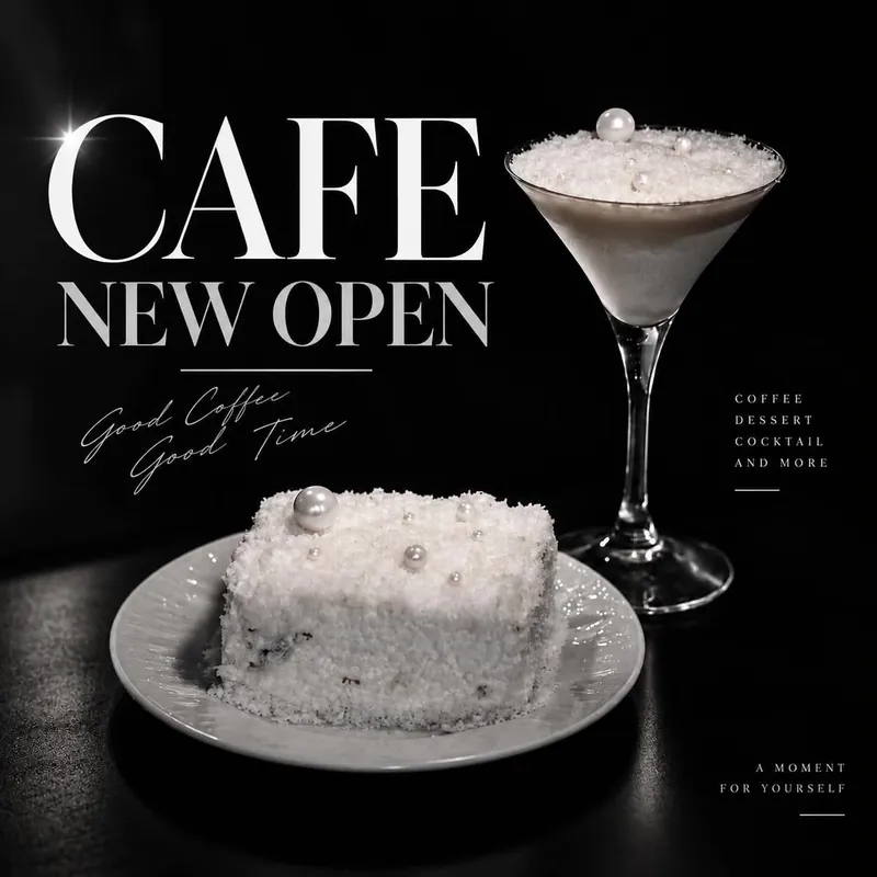 CAFE NEW OPEN ショートケーキとドリンク
